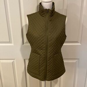Cremieux - quilted green vest